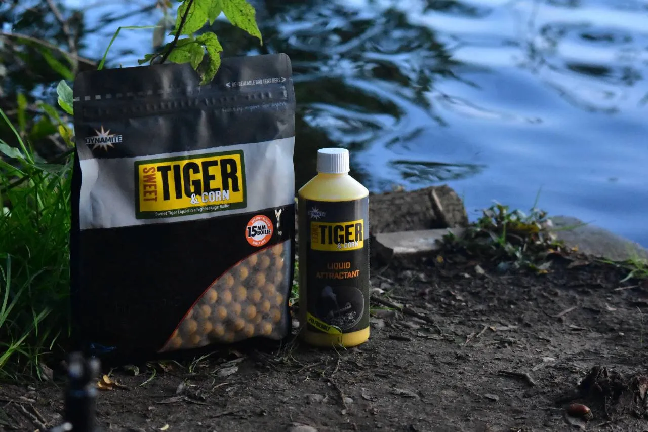 Dynamite Baits Sweet Tiger & Corn Liquid Attractant 500ml