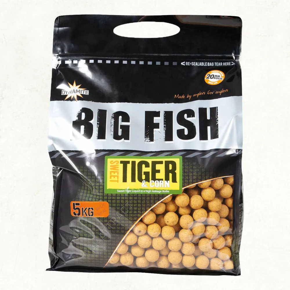 Dynamite Baits Sweet Tiger Corn 15mm Boilie 5kg