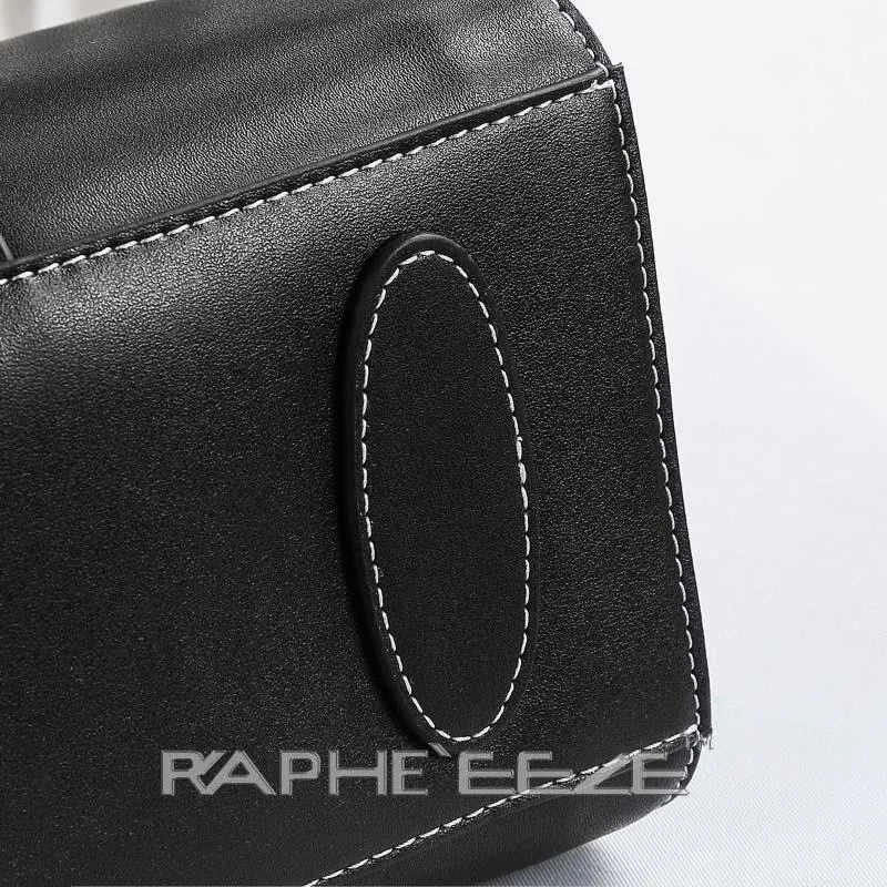 Elegant & Stylish Tote Handbag for Woman - Black Midi Size