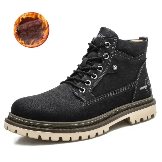 Elegant high quality fine leather boots