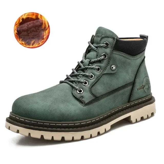 Elegant high quality fine leather boots
