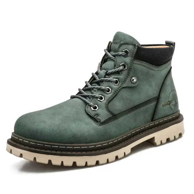 Elegant high quality fine leather boots
