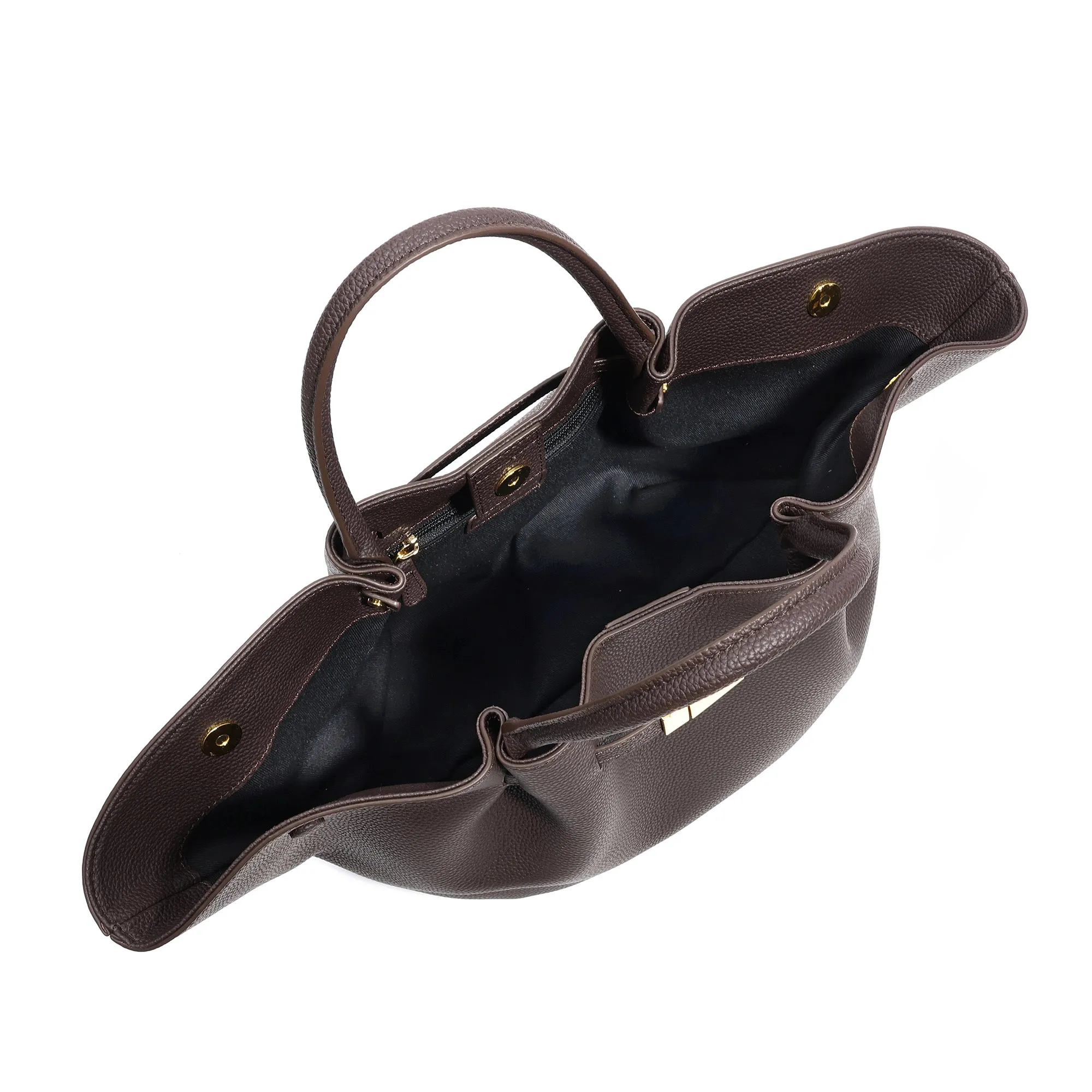Elegant Leather Tote Bag