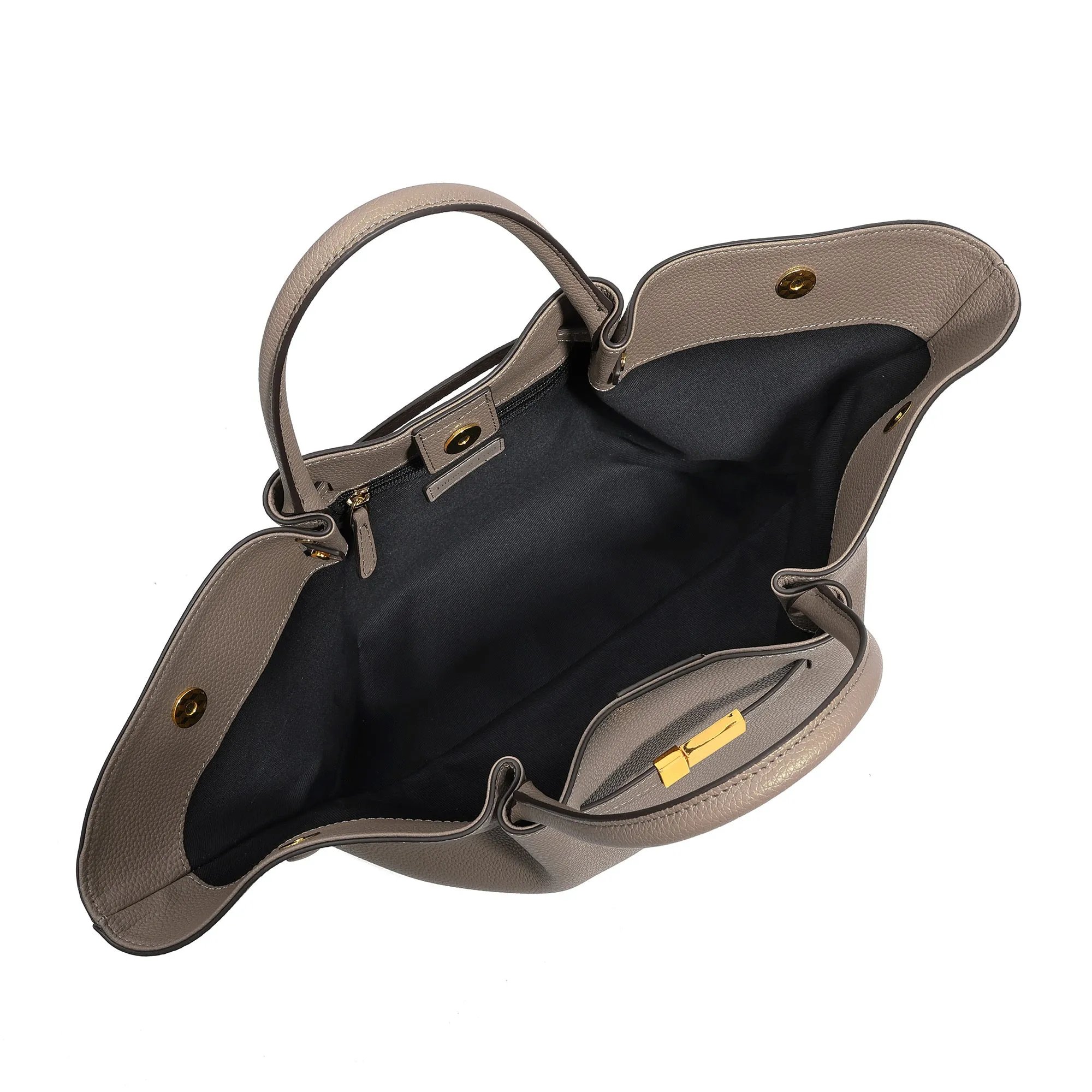 Elegant Leather Tote Bag