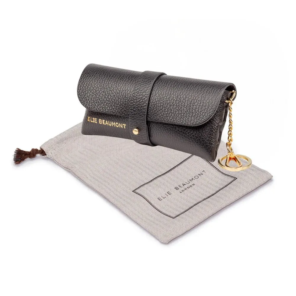 Elie Beaumont Spectacles/Sunglasses Case Black