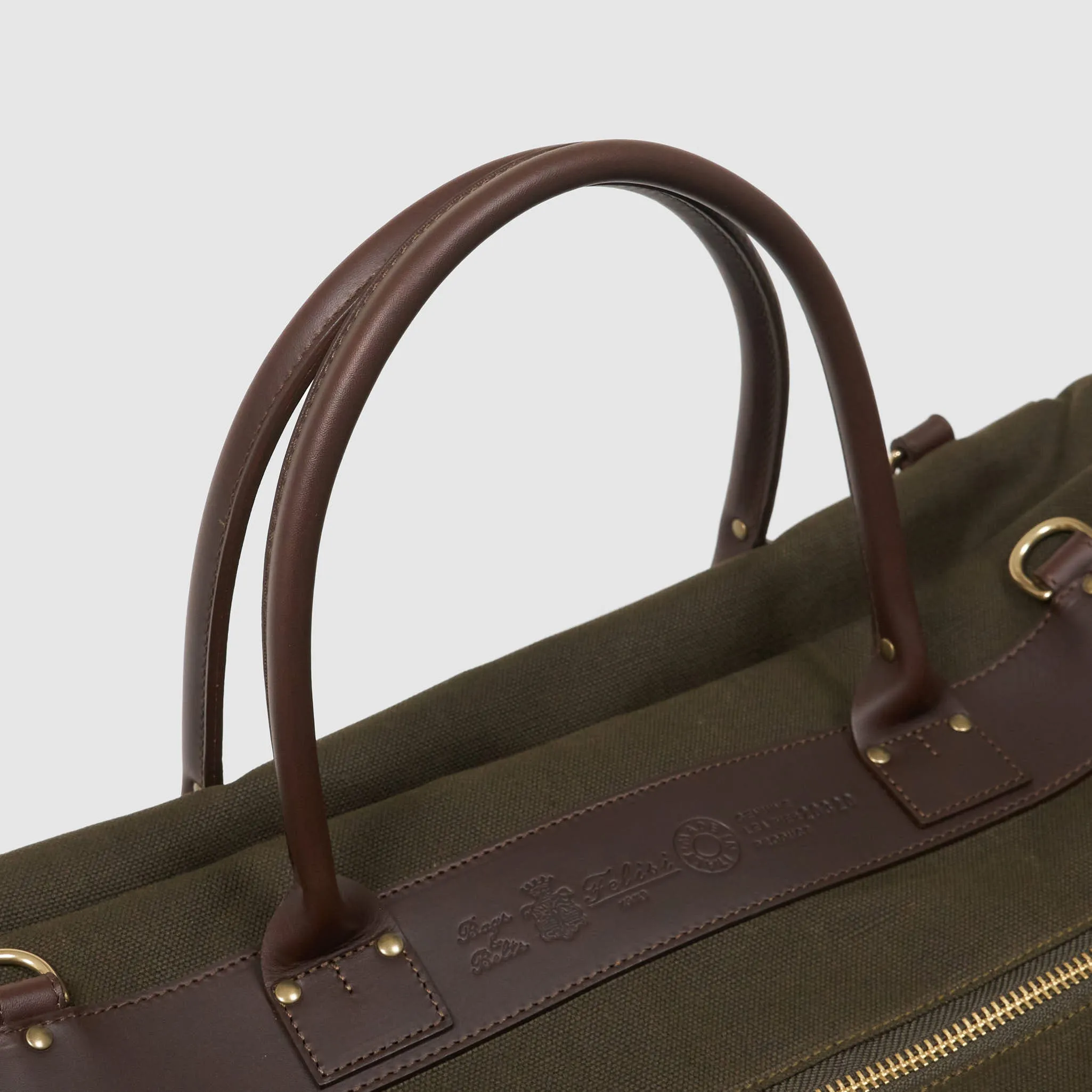 Felisi Exclusive Canvas Double Carrying Suitcase Bag