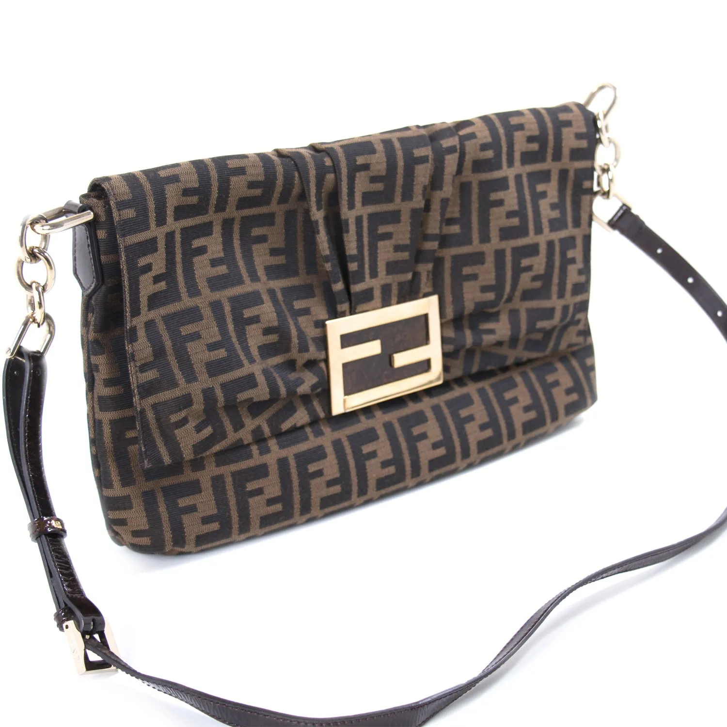 Fendi Zucca Canvas Cross Body Bag