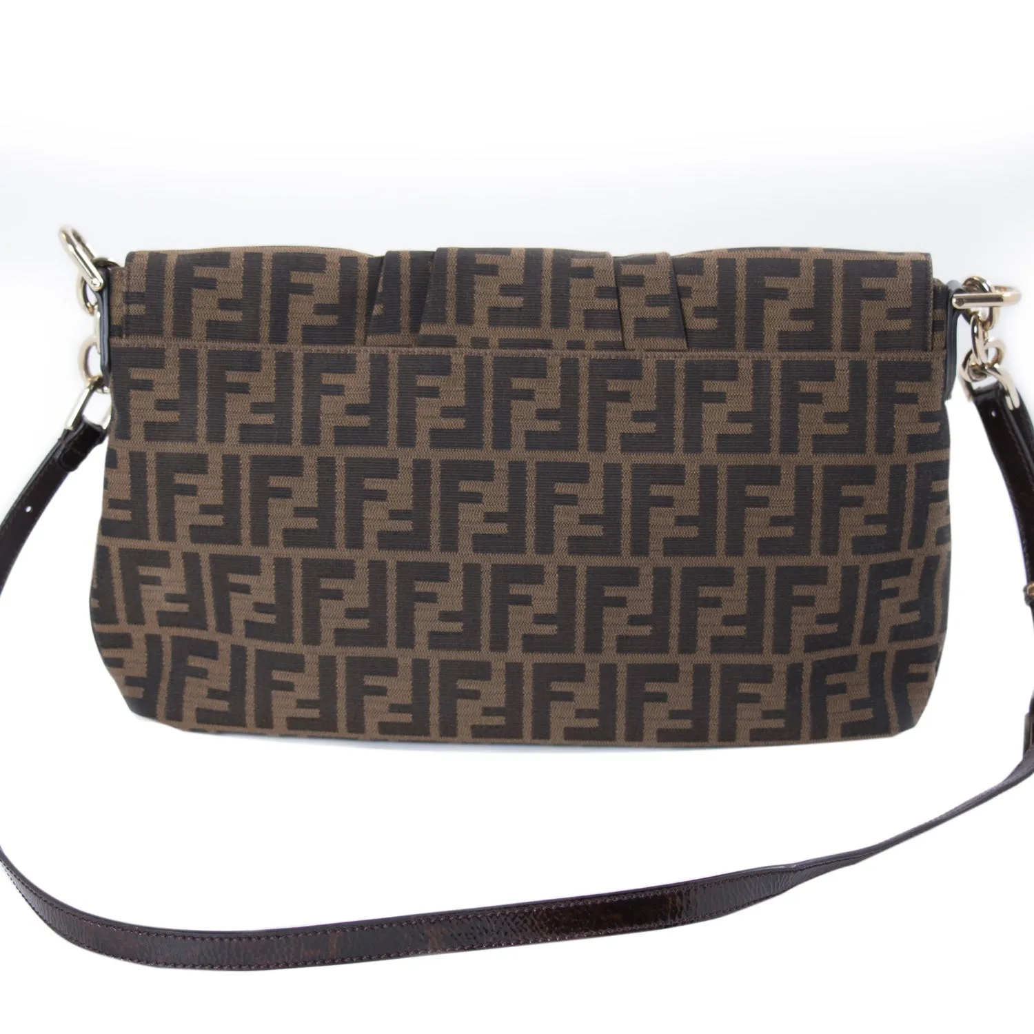 Fendi Zucca Canvas Cross Body Bag