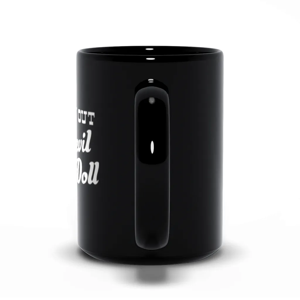 For the Serious Drinker Mug - Black 15oz.