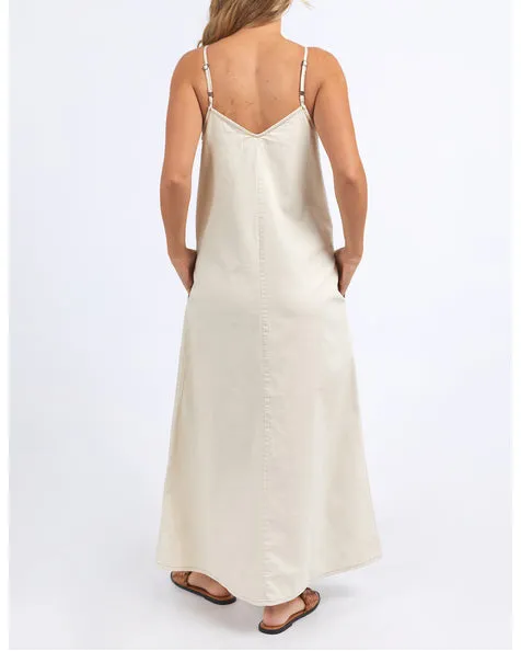 Foxwood Roma Denim Dress - Ecru