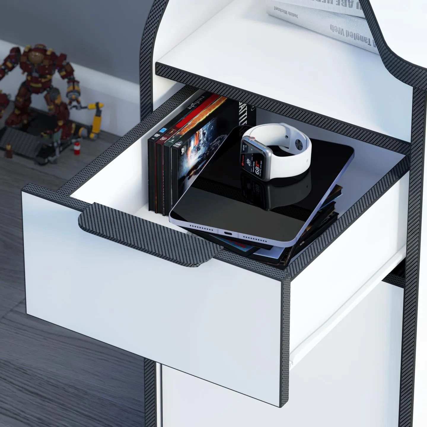 Gaming Desk White