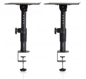 Gator Frameworks Clamp-On Studio Monitor Stand - Adjustable Height