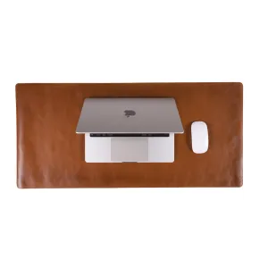 Genuine Leather Desk Mat 37x80