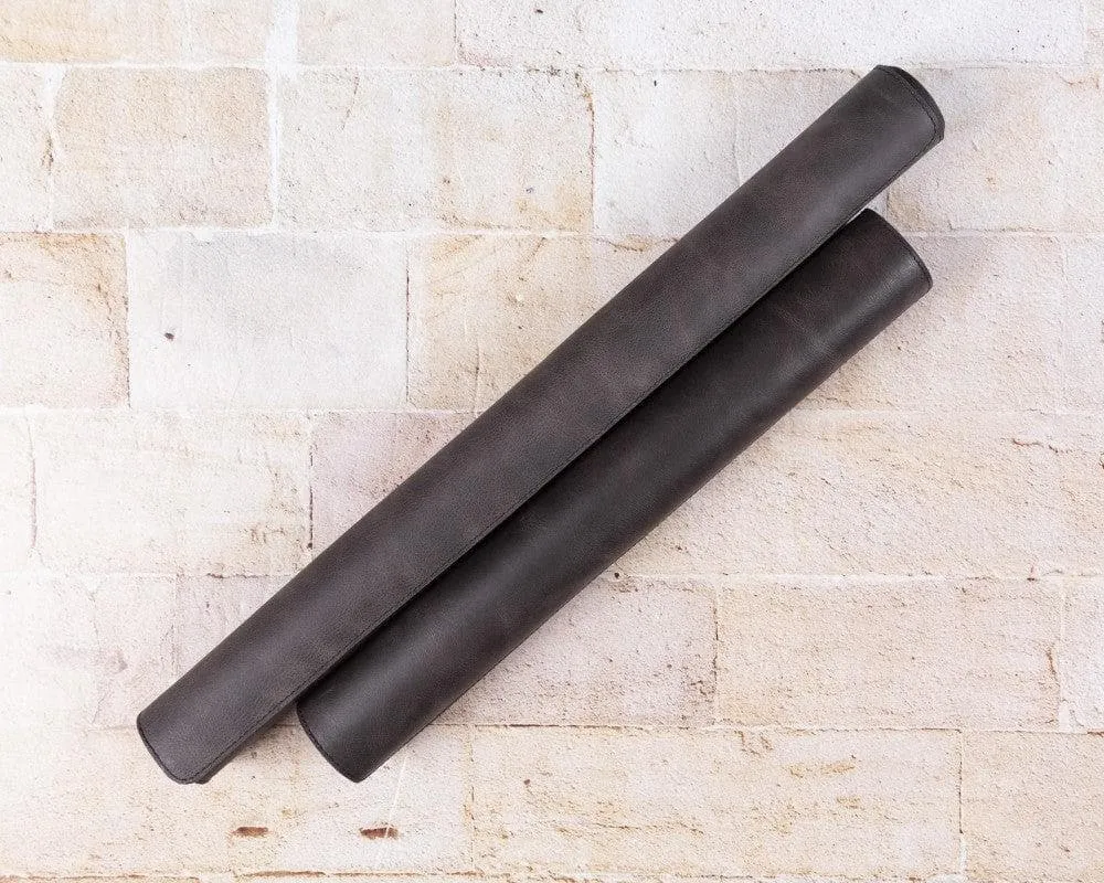 Genuine Leather Desk Mat 37x80