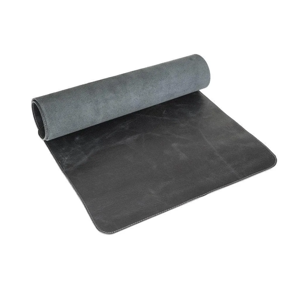 Genuine Leather Desk Mat 37x80