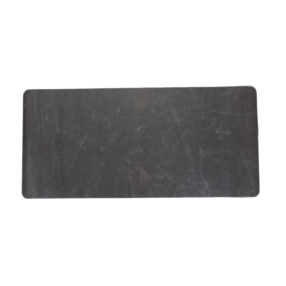 Genuine Leather Desk Mat 37x80