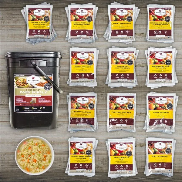 Grab and Go - Emergency Freeze Dried Entrees - 120 Servings