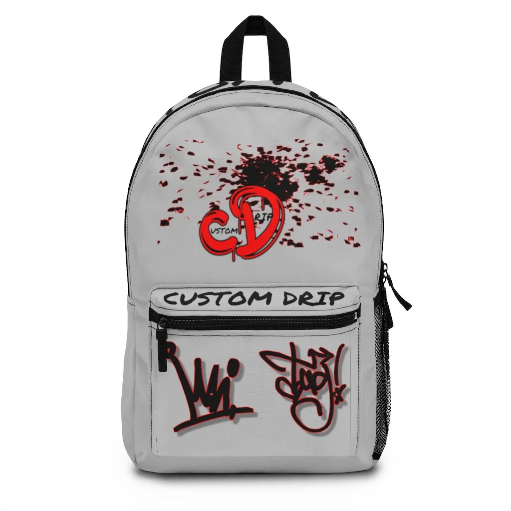 Graffiti Design Custom Drip Backpack (Made in USA)