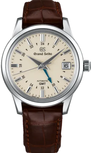 Grand Seiko Elegance Collection Mechanical Automatic GMT Ivory Dial SBGM221