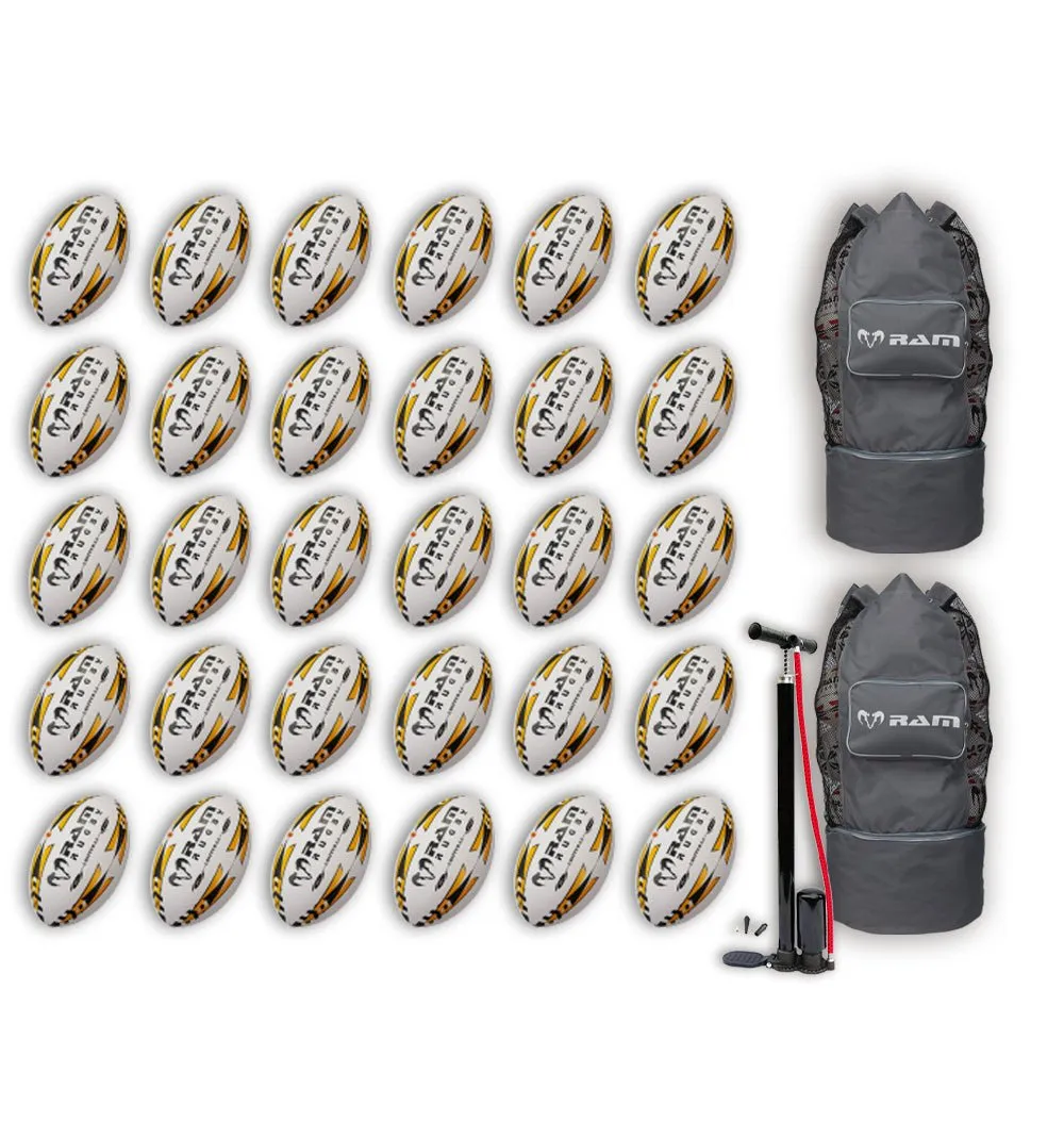 Gripper 2.0 Pro Trainer Ball Bundle - 30 x balls and 2 bags
