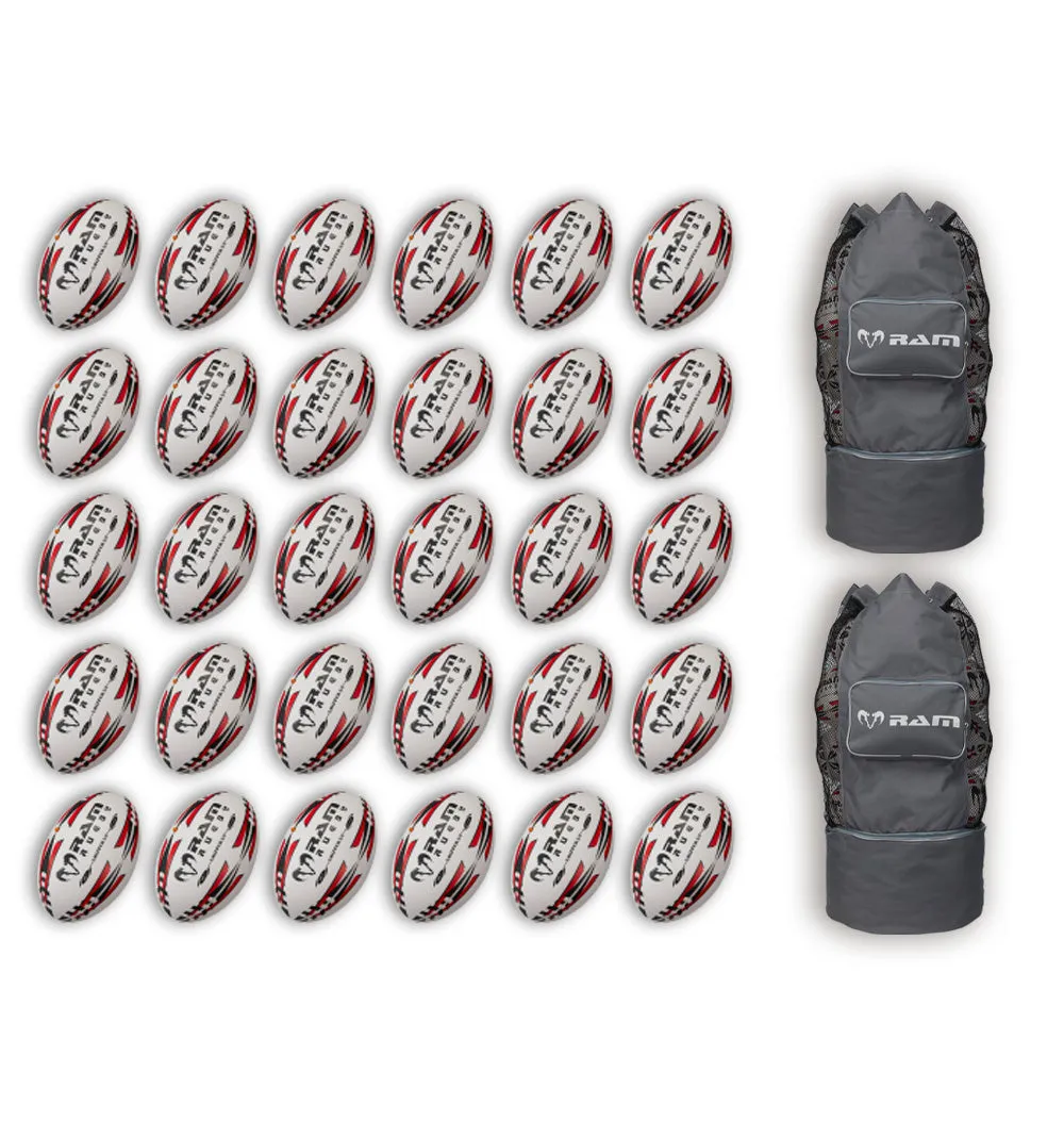 Gripper 2.0 Pro Trainer Ball Bundle - 30 x balls and 2 bags