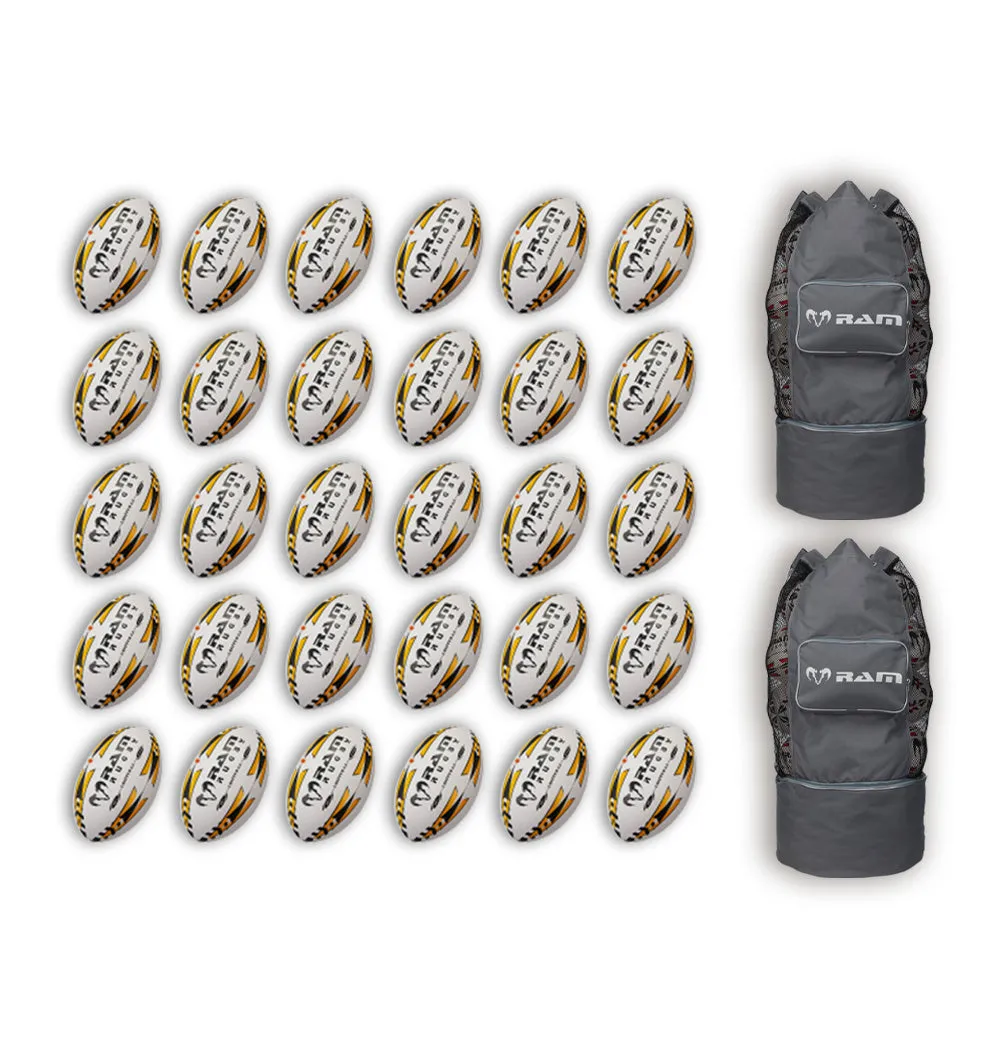 Gripper 2.0 Pro Trainer Ball Bundle - 30 x balls and 2 bags