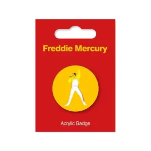 Hal Leonard My World: Freddie Mercury Acrylic Badge