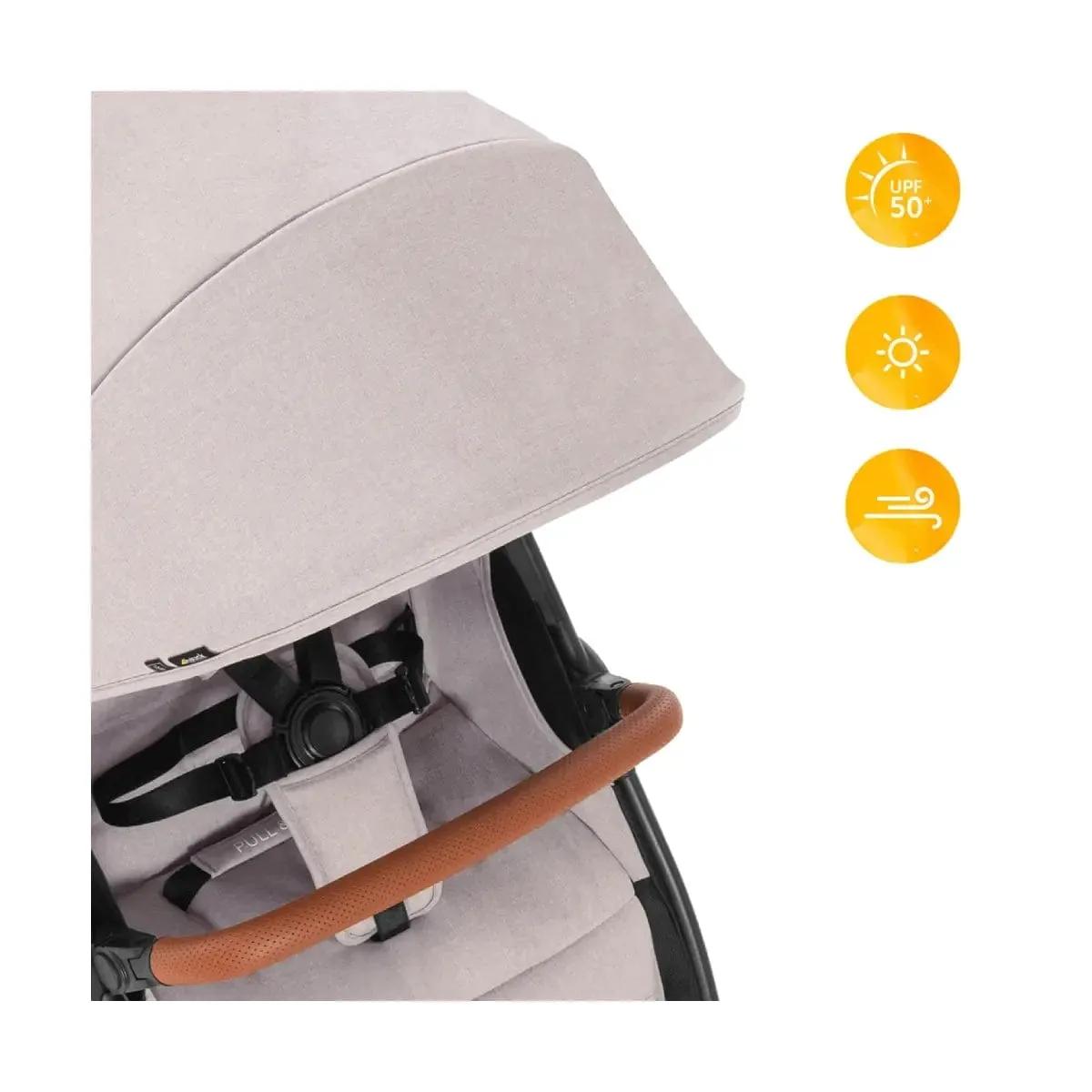 Hauck Uptown Pushchair - Melange Beige