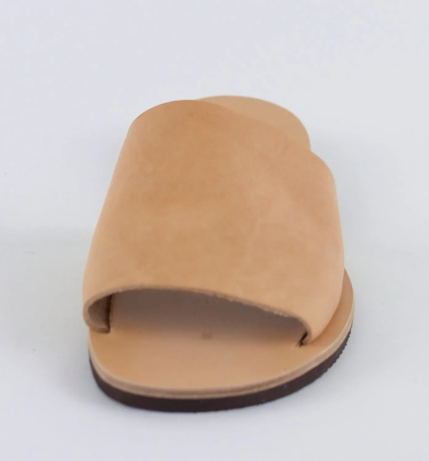 HECATE NATURAL LEATHER SANDALS
