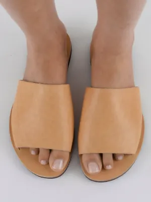 HECATE NATURAL LEATHER SANDALS