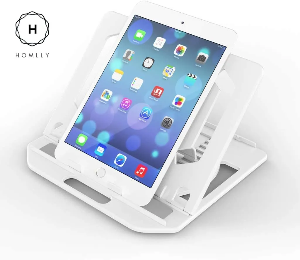 Homlly Rotatable Adjustable Laptop Stand with Handphone Holder