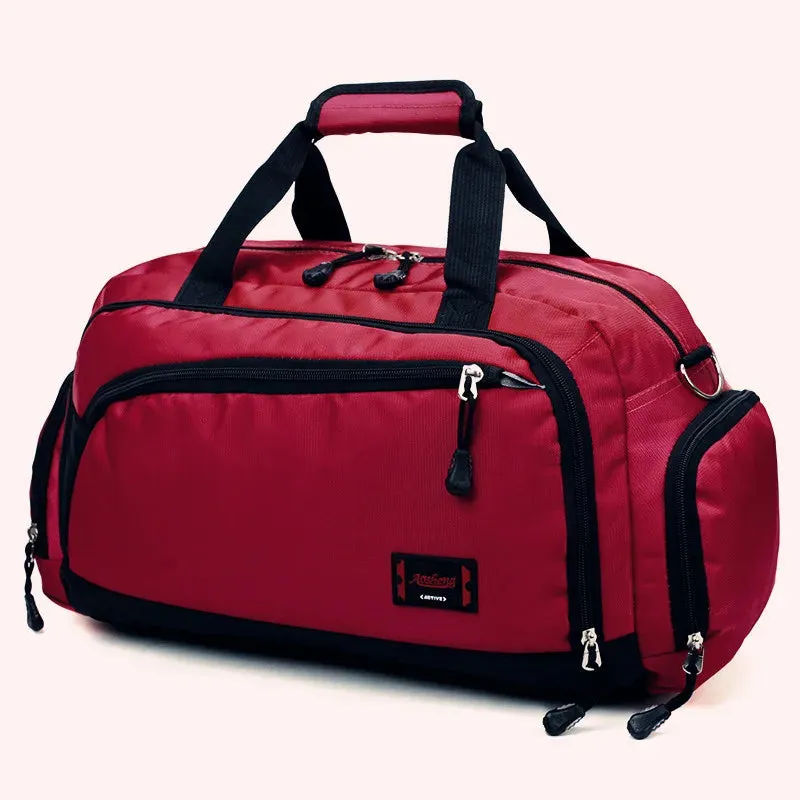 Hot Waterproof Nylon Travel Handbag Men Fashion Carry On Weekend Bags Vintage casual Duffel Shoulder Bags women Overnight Bag