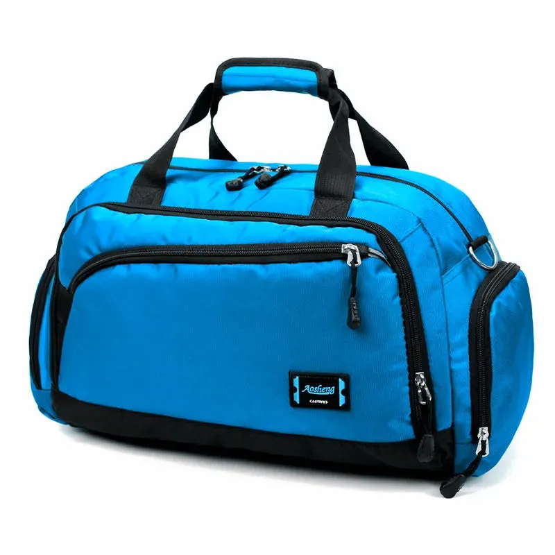 Hot Waterproof Nylon Travel Handbag Men Fashion Carry On Weekend Bags Vintage casual Duffel Shoulder Bags women Overnight Bag