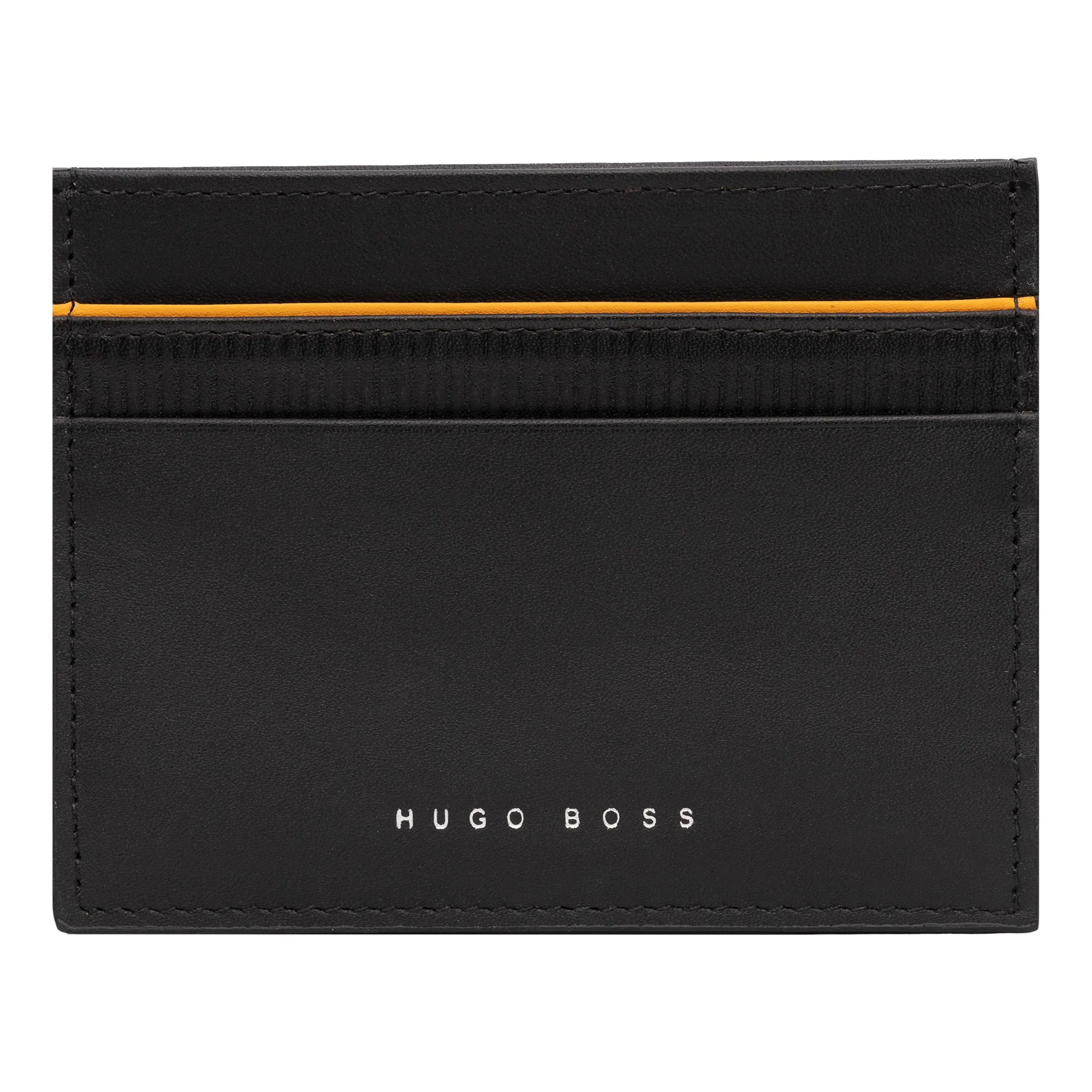 HUGO BOSS HLC207S-Card holder Gear Black Yellow