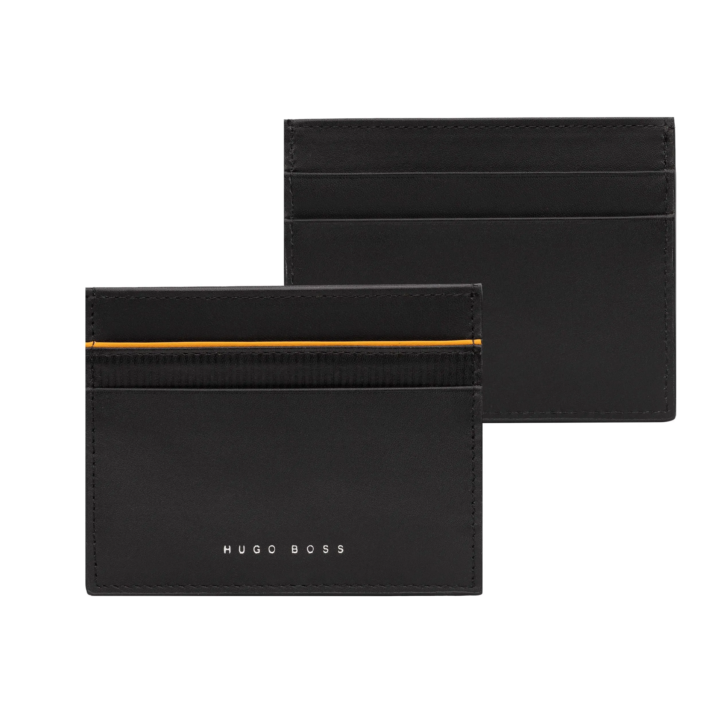 HUGO BOSS HLC207S-Card holder Gear Black Yellow