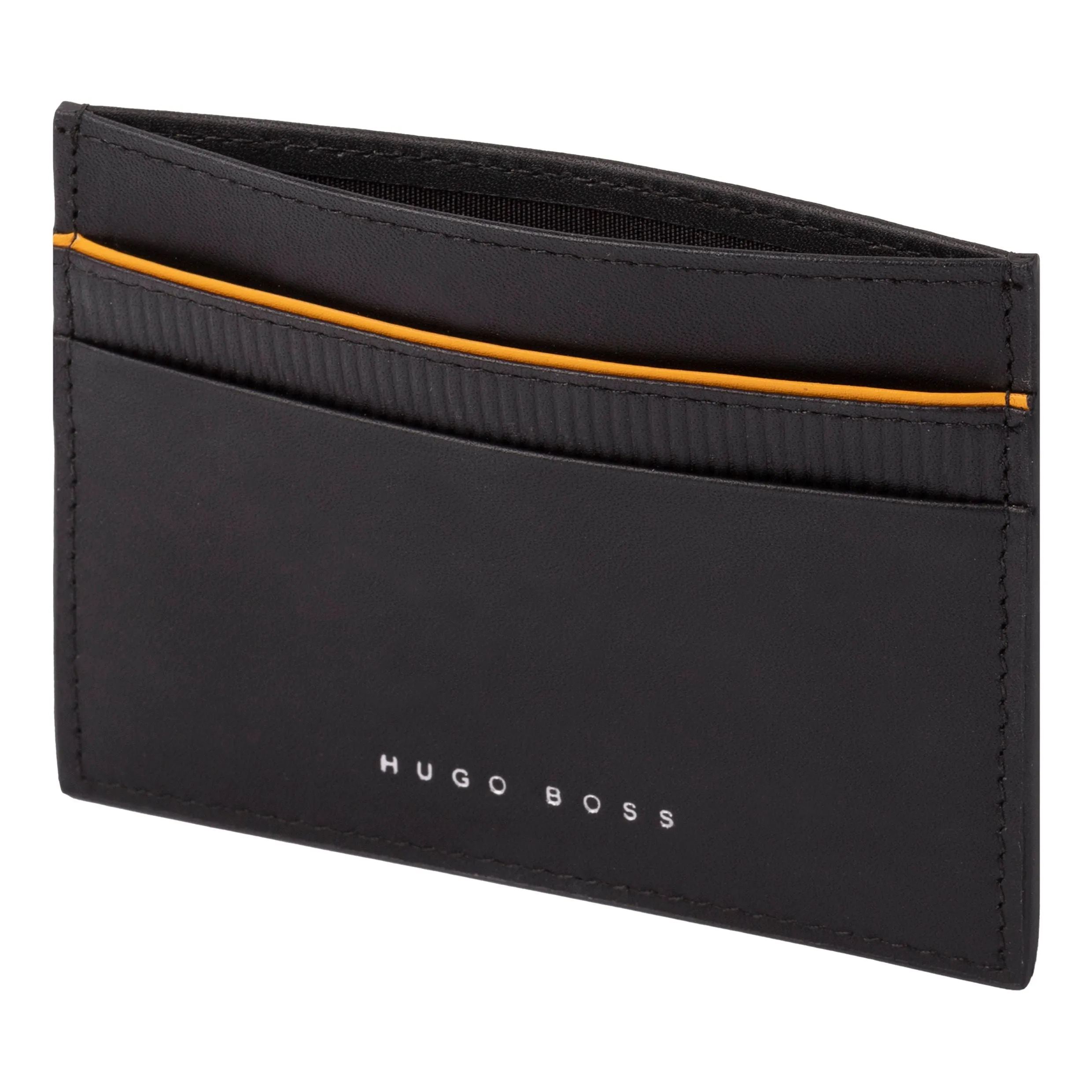 HUGO BOSS HLC207S-Card holder Gear Black Yellow