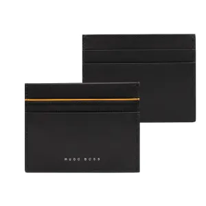 HUGO BOSS HLC207S-Card holder Gear Black Yellow