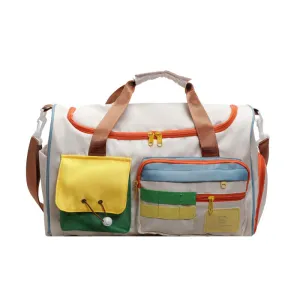 INSTOCK-Contrast color dopamine travel bag