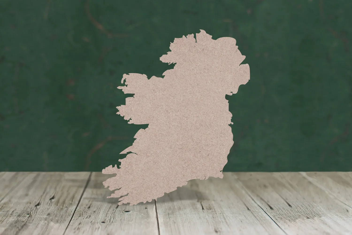 Ireland map - wooden craft shape - 3mm MDF