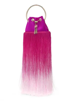 JIMMY CHOO PINK ‘BON BON’ SHOULDER BAG