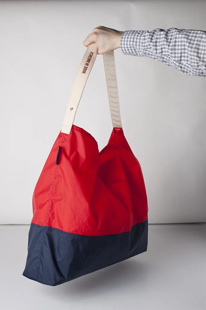 July Nine Two Tone (Large) - Red/Navy
