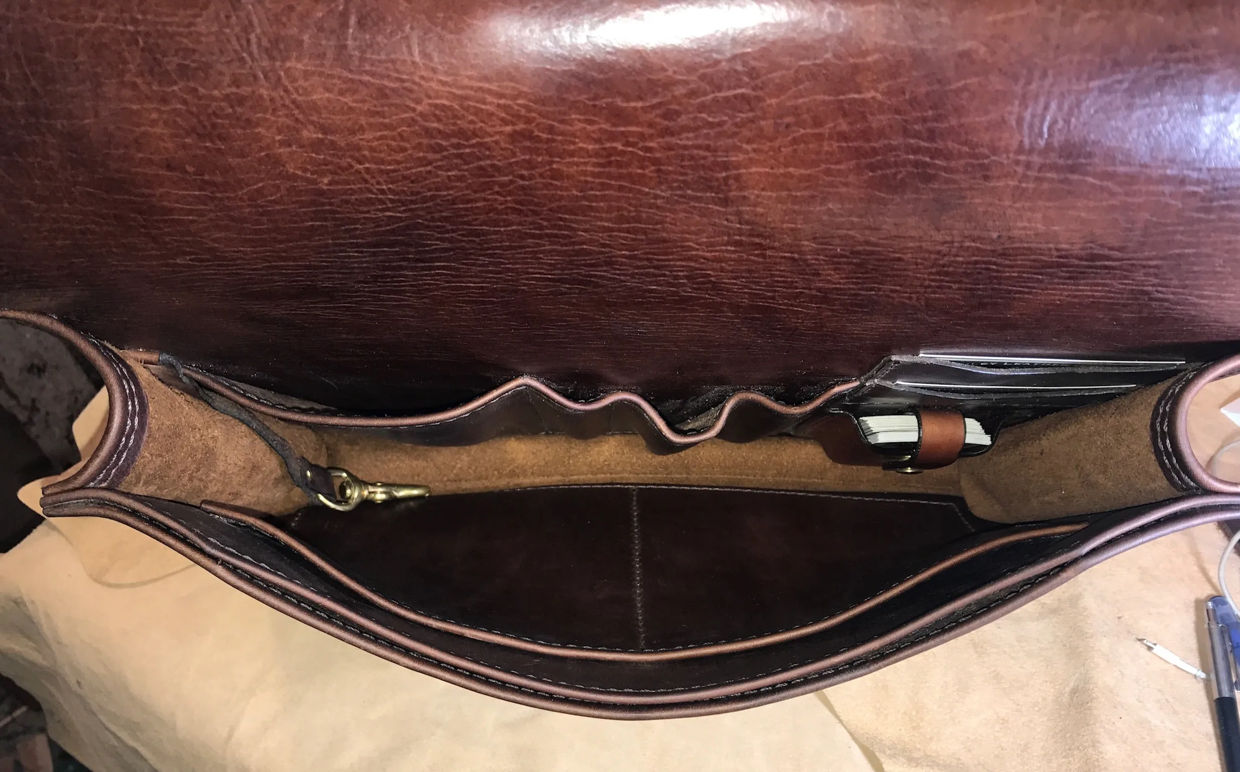 Leather Breifcase-Laptop Bag