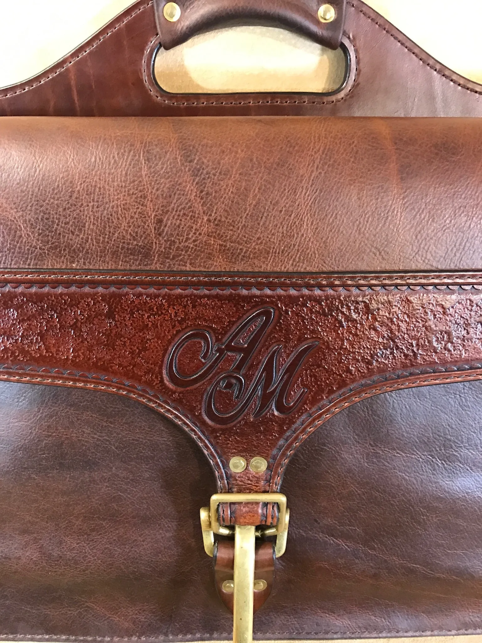 Leather Breifcase-Laptop Bag