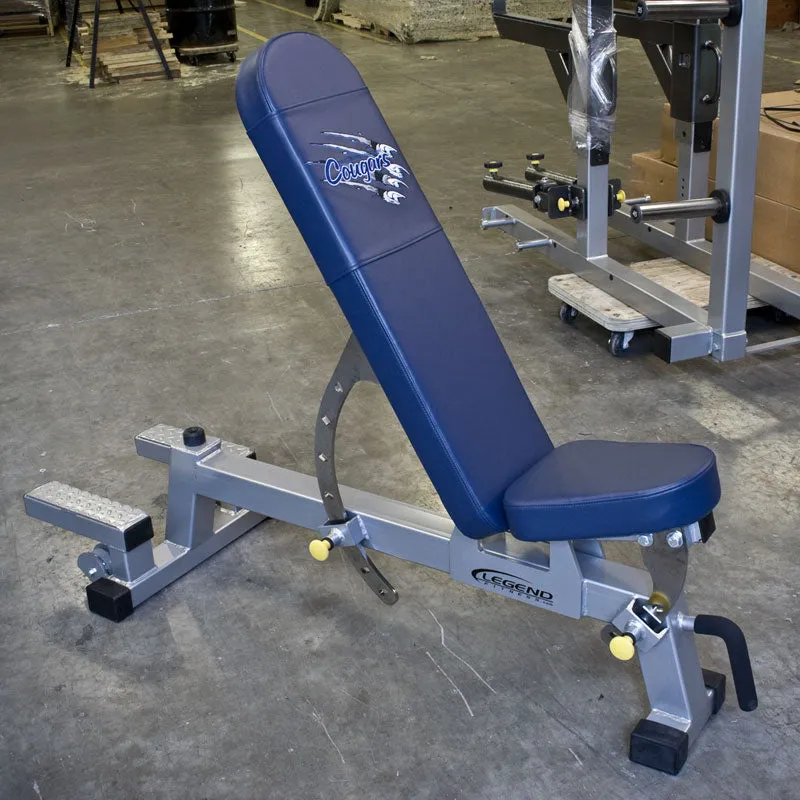 LEGEND FITNESS 3-WAY UTILITY BENCH W/ SPOT STANDS - 3216