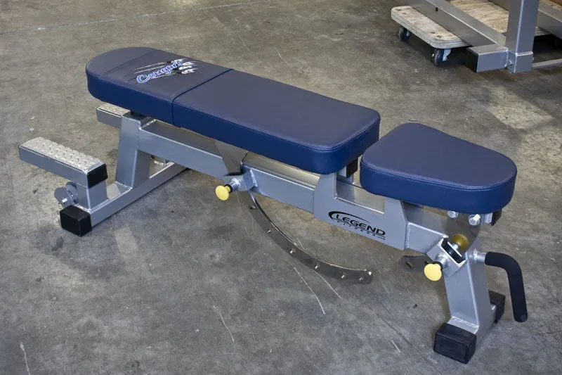 LEGEND FITNESS 3-WAY UTILITY BENCH W/ SPOT STANDS - 3216