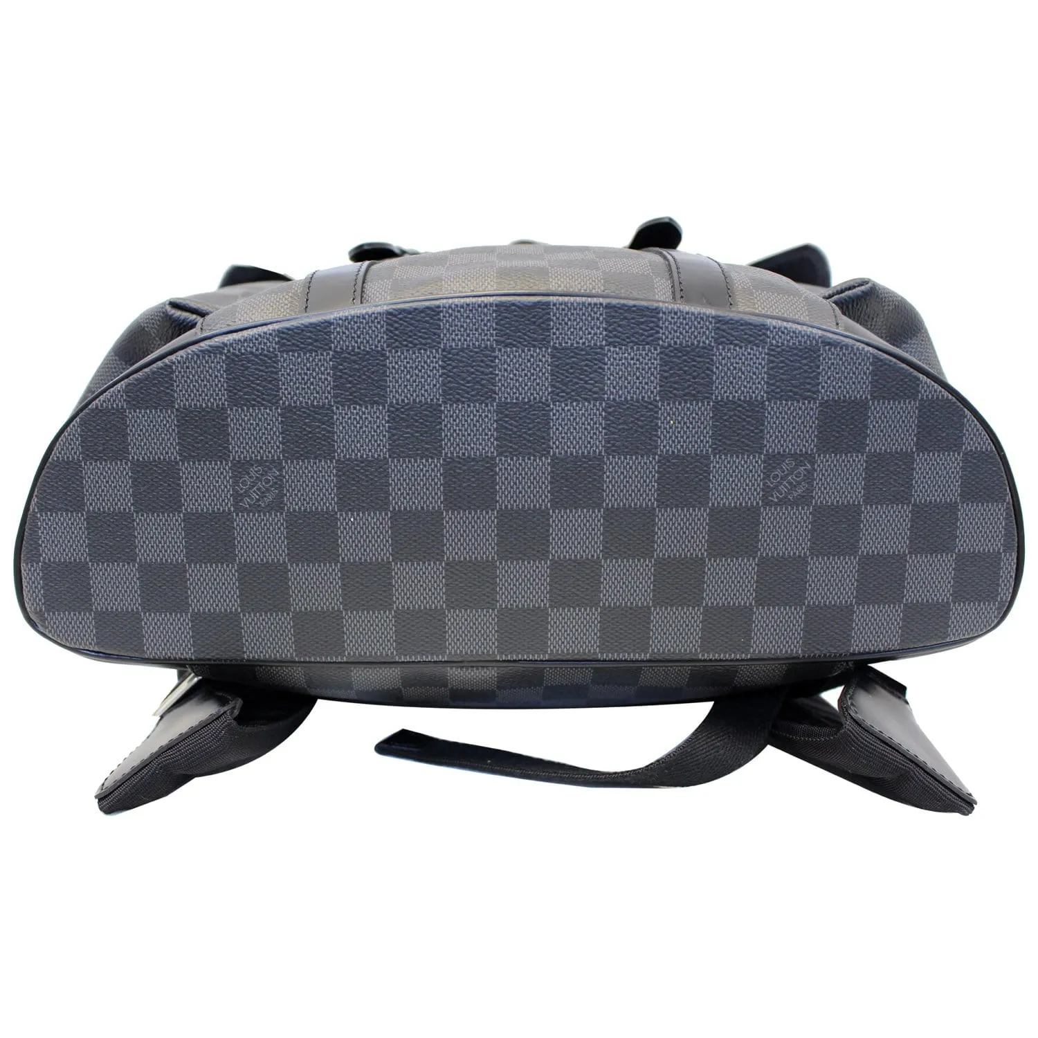 LOUIS VUITTON Christopher PM Damier Graphite Backpack Bag Black
