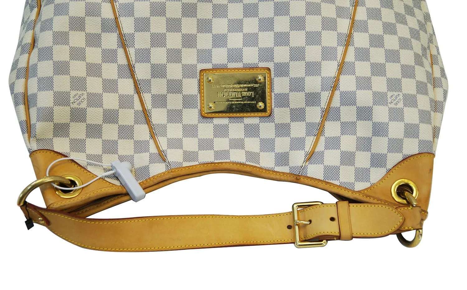 LOUIS VUITTON Damier Azur Galliera GM Shoulder Bag