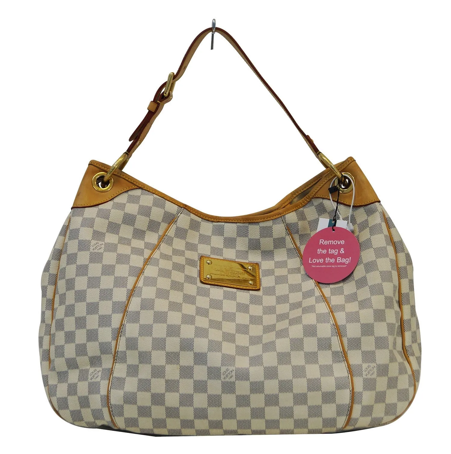 LOUIS VUITTON Damier Azur Galliera GM Shoulder Bag