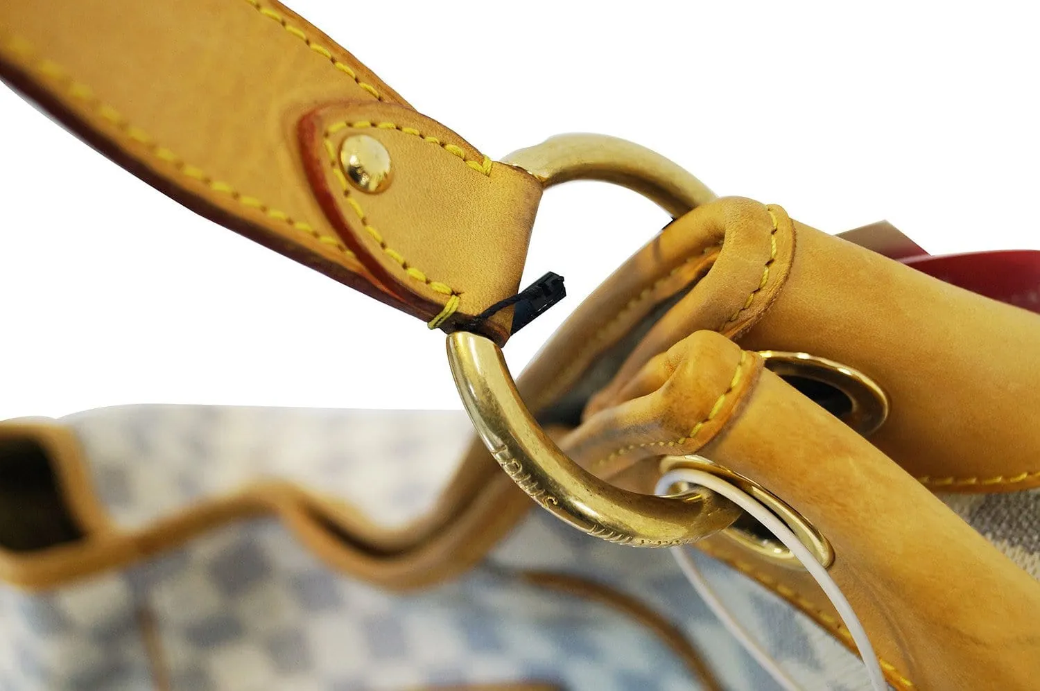 LOUIS VUITTON Damier Azur Galliera GM Shoulder Bag