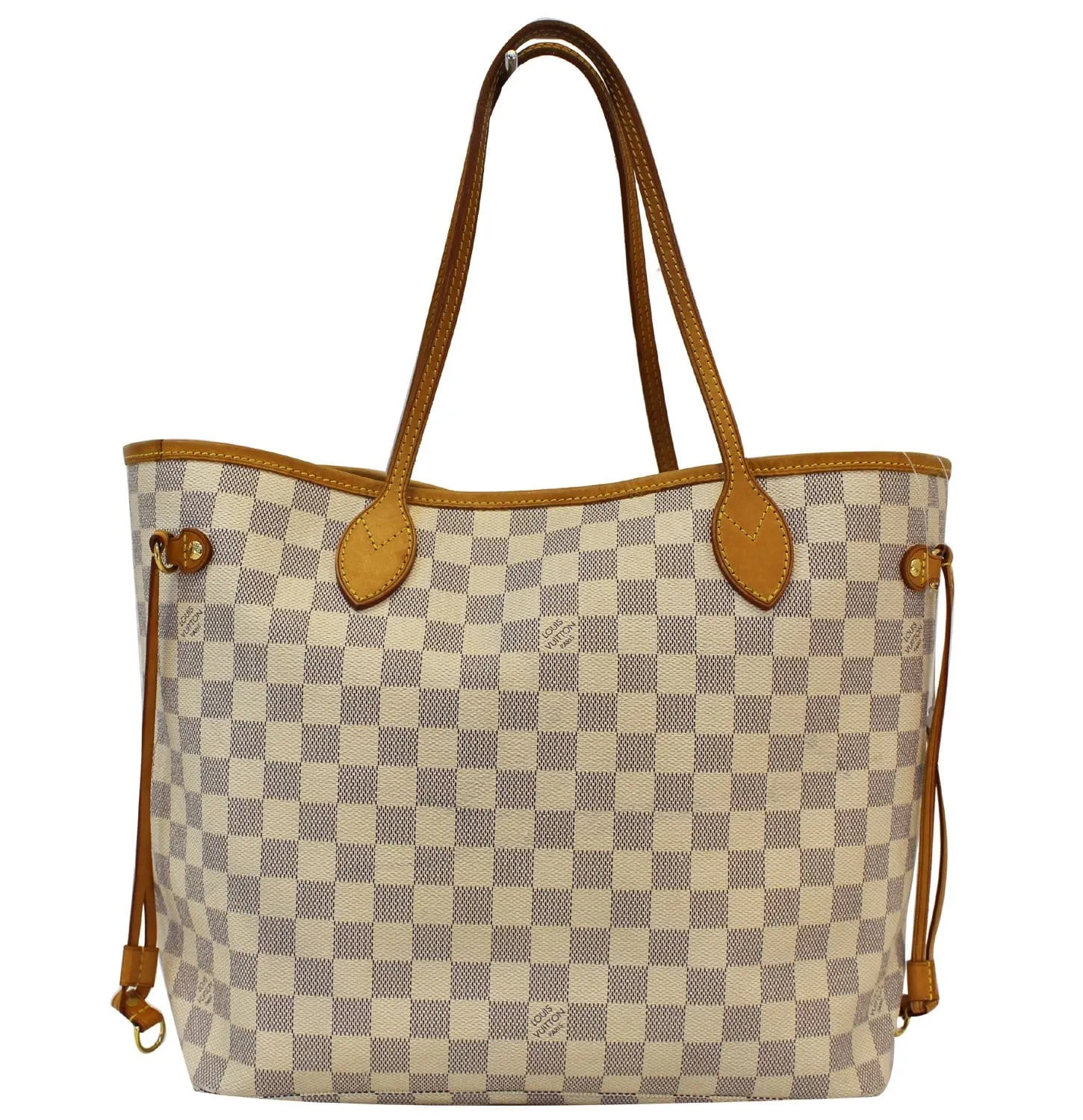 LOUIS VUITTON Damier Azur Neverfull MM Tote Bag